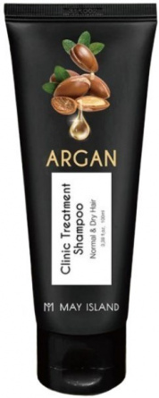 Шампунь с аргановым маслом, 100 мл | May Island Argan Clinic Treatment Shampoo фото 1