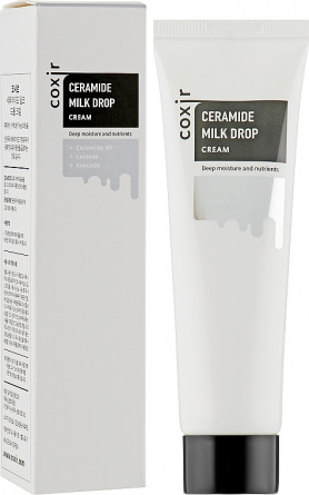 Крем с керамидами, 50 мл | COXIR Ceramide Milk Drop Cream  фото 1