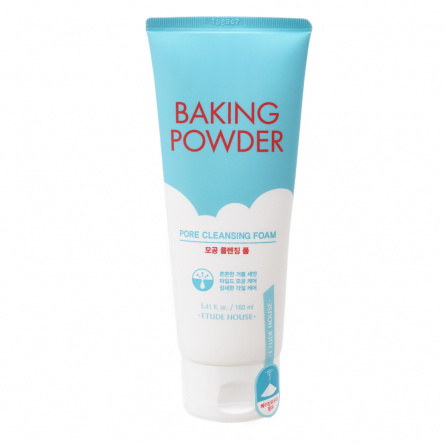 Пенка для умывания с содой, 160 мл | ETUDE HOUSE Baking Powder Pore Cleansing Foam фото 1