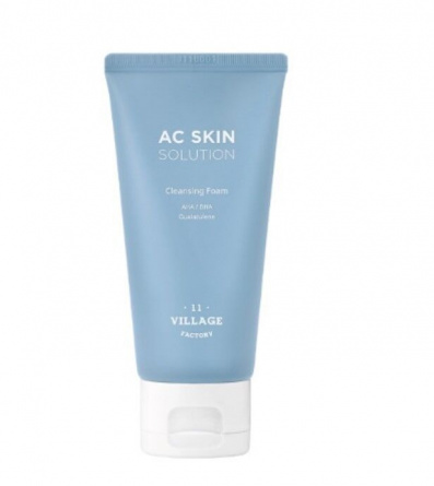 Пенка с салициловой кислотой для проблемной кожи, 80 мл | VILLAGE 11 FACTORY AC Skin Solution Cleansing Foam фото 1