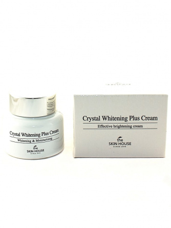 Крем для выравнивания тона лица, 50г | The Skin House Crystal Whitening Cream фото 1