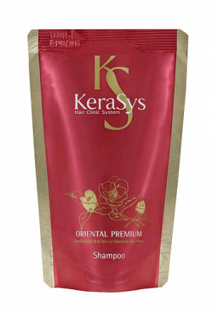 Шампунь для волос с комплексом восточных трав, 500 мл | Kerasys Oriental Premium Shampoo Refill фото 1