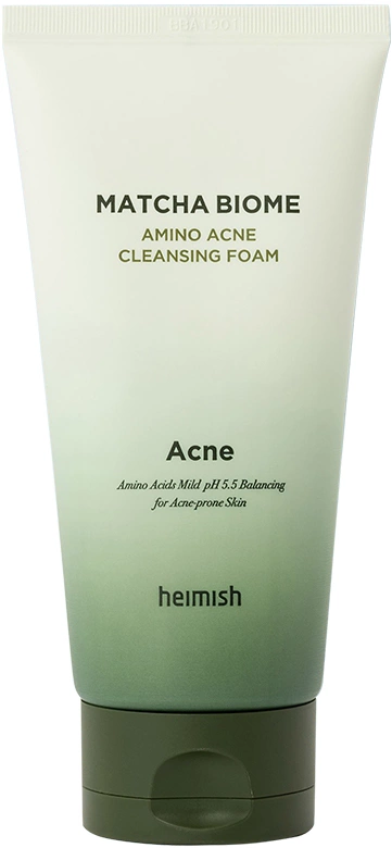 Пенка для умывания для проблемной кожи, 150 гр | Heimish Matcha Biome Amino Acne Cleansing Foam фото 1