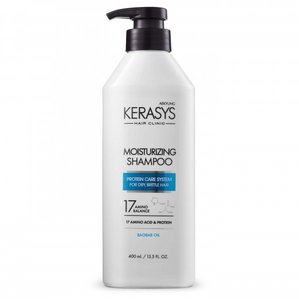 Увлажняющий шампунь для волос, 400 мл | Kerasys Hair Clinic Moisturizing Shampoo фото 1