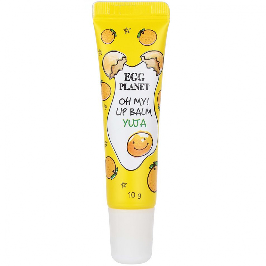 Бальзам для губ юдзу, 10 г | EGG PLANET OH MY LIP BALM YUJA фото 1