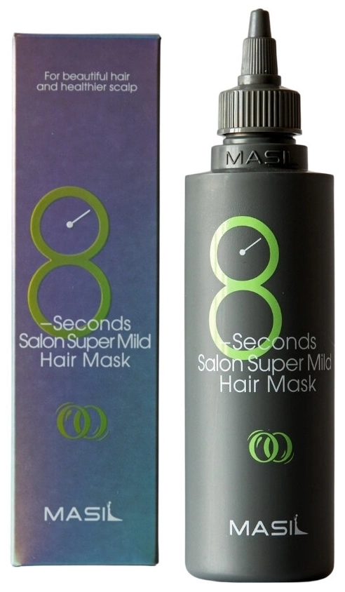 Восстанавливающая маска для ослабленных волос, 100 мл | MASIL 8 Seconds Salon Super Mild Hair Mask фото 1