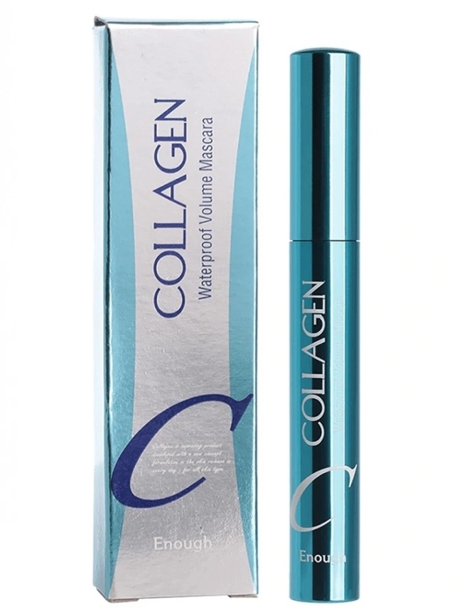 Тушь для ресниц с коллагеном, 9 мл | ENOUGH Collagen Waterproof Volume Mascara фото 1
