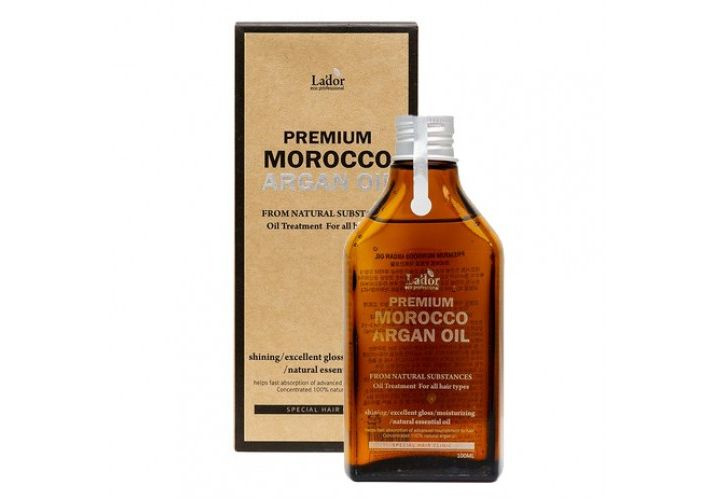 Масло для волос аргановое, 100 мл | LADOR Premium Morocco Argan Hair Oil фото 1