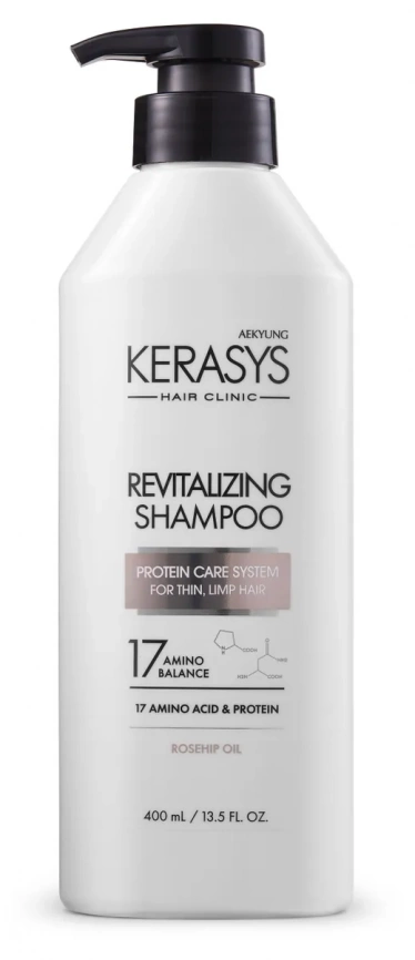 Оздоравливающий шампунь для волос, 400 мл | Kerasys Hair Clinic Revitalizing Shampoo фото 1