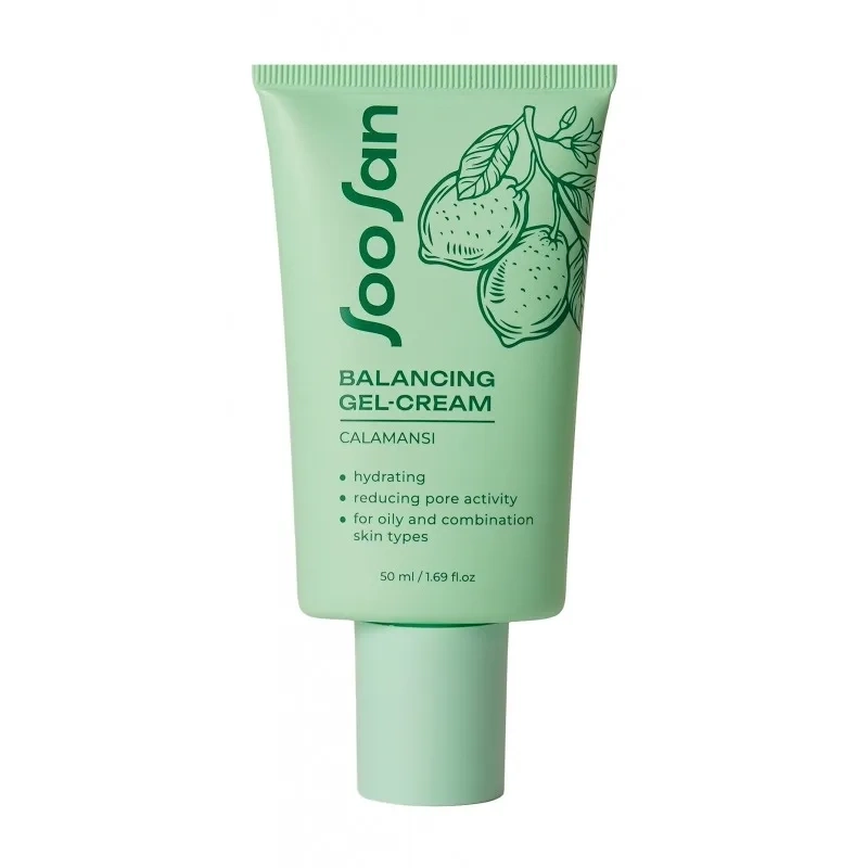 ПО SOOSAN Гель-крем с экстрактом каламанси Balancing Gel-Cream with Calamansi 50 мл фото 1
