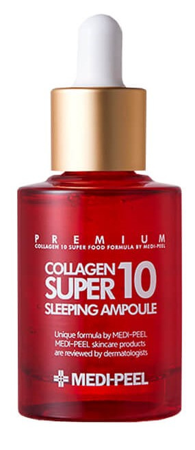 Ночная ампула с коллагеном, 30 мл | Medi-Peel Collagen Super 10 Sleeping Ampoule фото 1