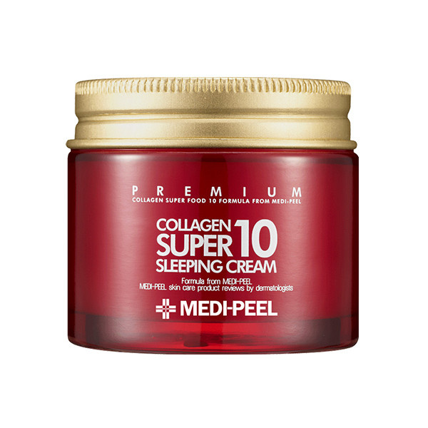 Ночной крем для лица с коллагеном, 70 мл | Medi-Peel Collagen Super 10 Sleeping Cream фото 1