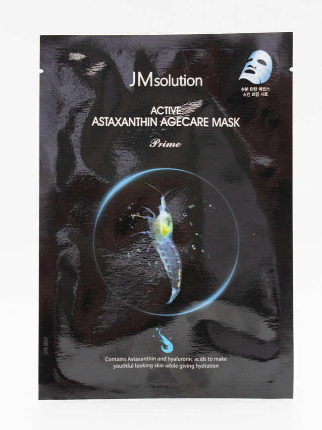Антиоксидантная маска с астаксантином, 30 мл | JMsolution Active Astaxantine Agecare Mask Prime фото 1