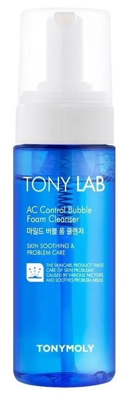 Кислородная пенка для проблемной кожи, 150 мл | TONY MOLY Tony Lab AC Control Bubble Foam Cleanser фото 1