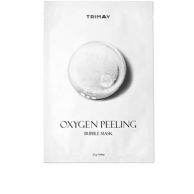 Тканевая маска для лица кислородная, 27 мл | TRIMAY Oxygen Peeling Bubble Mask фото 1