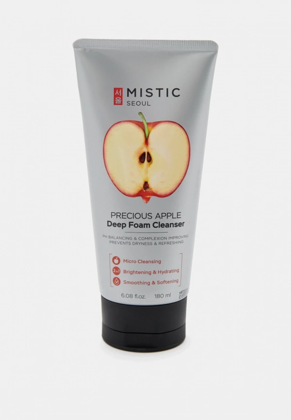 MISTIC Пенка для умывания глубокоочищающая PRECIOUS APPLE Deep Foam Cleanser 180 мл фото 1