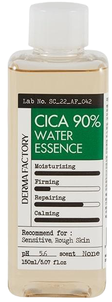 Успокаивающая тонер-эссенция с центеллой азиатской, 150 мл | Derma Factory Cica 90% Water Essence фото 1