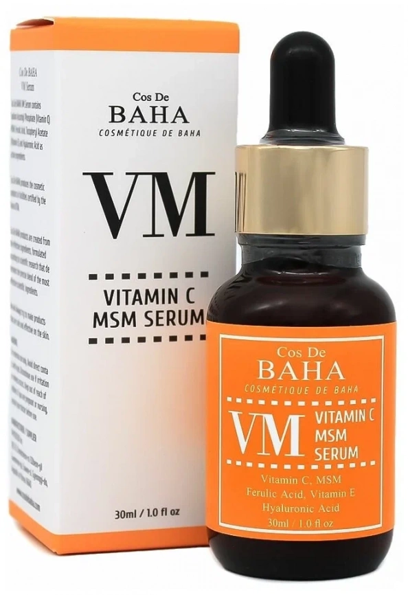 Сыворотка с витамином С, 30 мл | Cos De Baha Vitamin C MSM Serum фото 2