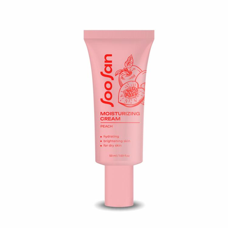 SOOSAN Крем увлажняющий с экстрактом персика Moisturizing cream with Peach 50 мл фото 1