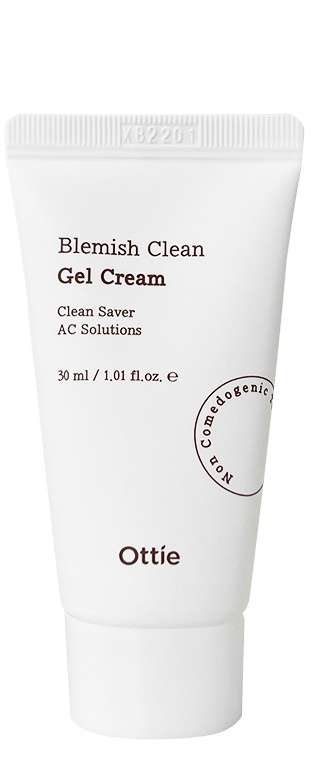 Крем-гель для проблемной кожи c салициловой кислотой (миниатюра ), 30 мл | Ottie Blemish Clean Gel Cream фото 1