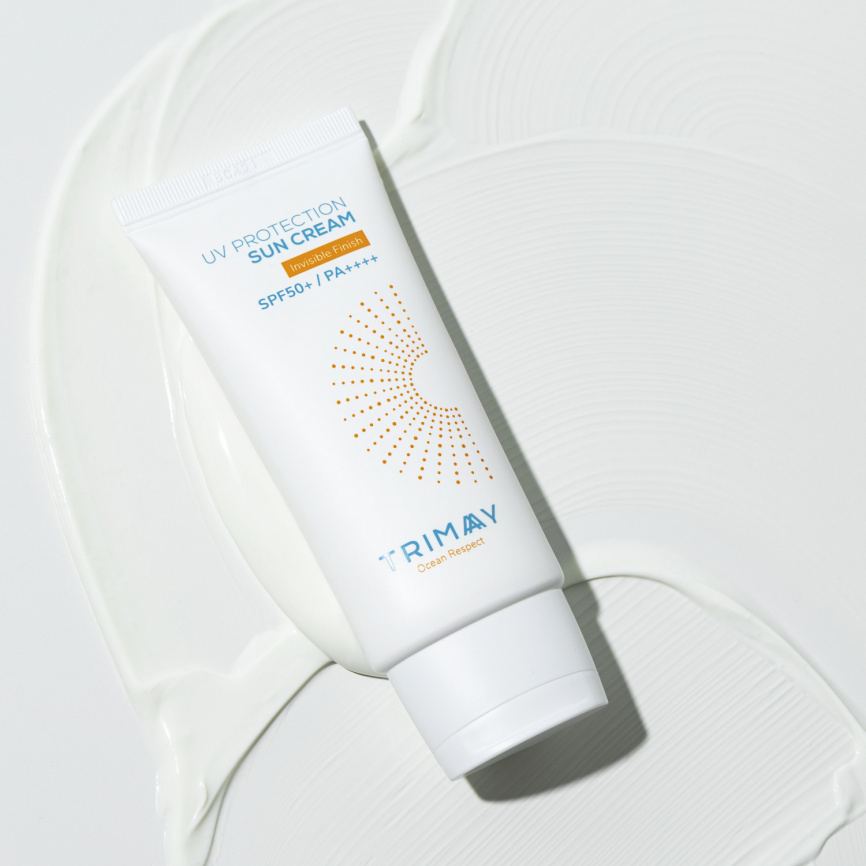 Солнцезащитный крем с коллагеном и аминокислотами, 50 мл | TRIMAY UV Protection Sun Cream SPF50+ PA++++ фото 4
