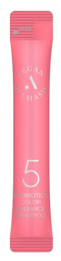 Шампунь для окрашенных волос, 8мл*1шт | ALLMASIL 5 Probiotics Color Radiance Shampoo Stick Pouch фото 1