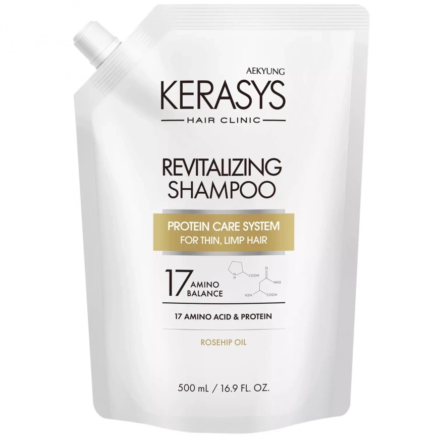 Оздоравливающий шампунь для волос, запаска 500 мл | Kerasys Hair Clinic Revitalizing Shampoo фото 1