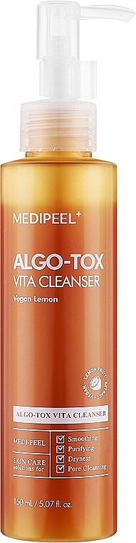 Глубокоочищающий гель с витаминным комплексом, 150 мл | Medi-Peel Algo-Tox Vita Cleanser  фото 1