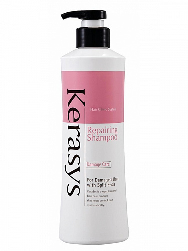 Восстанавливающий шампунь для волос, 600 мл | Kerasys Hair Clinic Repairing Shampoo фото 2