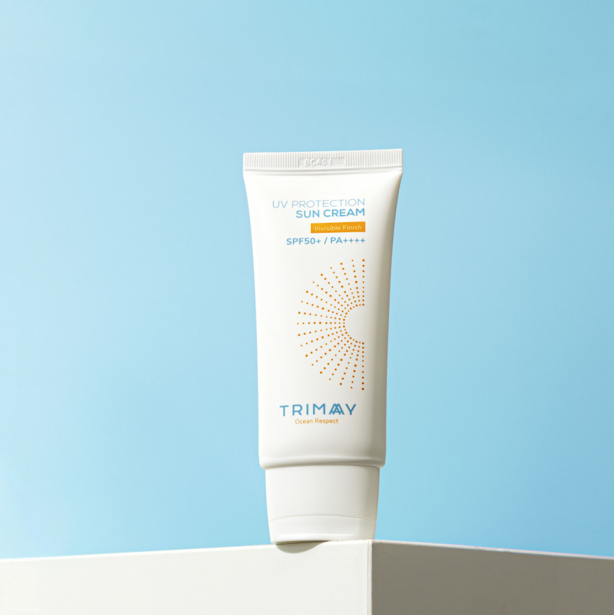 Солнцезащитный крем с коллагеном и аминокислотами, 50 мл | TRIMAY UV Protection Sun Cream SPF50+ PA++++ фото 6