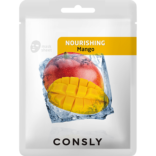 Питательная тканевая маска с экстрактом манго, 20 мл | Consly Mango Nourishing Mask Pack фото 1