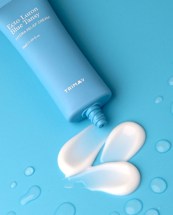 Увлажняющий крем с эктоином и гиалуроновой кислотой, 50 мл | TRIMAY Ecto-Luron Blue Tansy Hydra Relief Cream фото 2