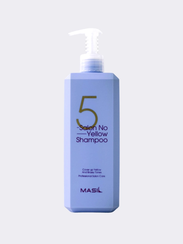 Шампунь тонирующий для осветленных волос, 500 мл | MASIL 5 Salon No Yellow Shampoo фото 1