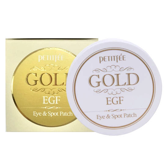 Патчи для глаз гидрогелевые с золотом и EGF, 90 шт | PETITFEE Gold & EGF Eye&Spot Patch фото 1