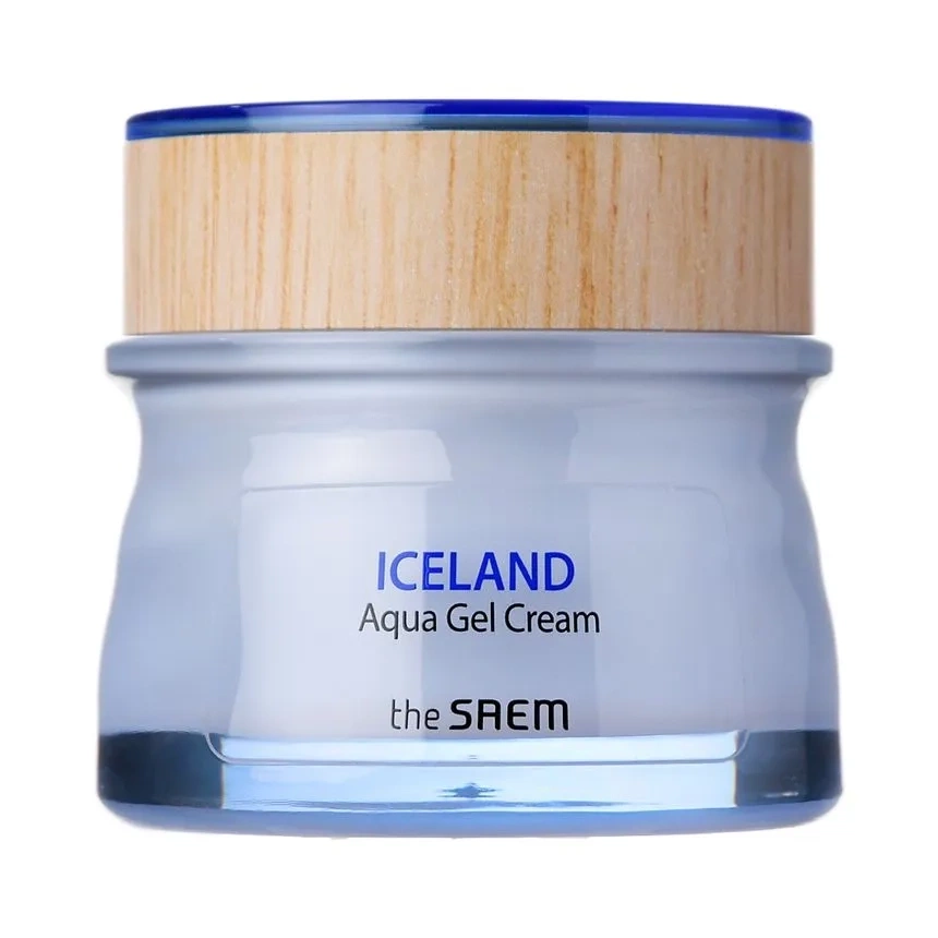 Крем-гель для лица увлажняющий, 60 мл | THE SAEM Iceland Aqua Gel Cream фото 1