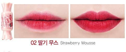 Тинт-мусс для губ Конфетка, 8 гр | THE SAEM Saemmul Mousse Candy Tint 02 Strawberry Mousse фото 2