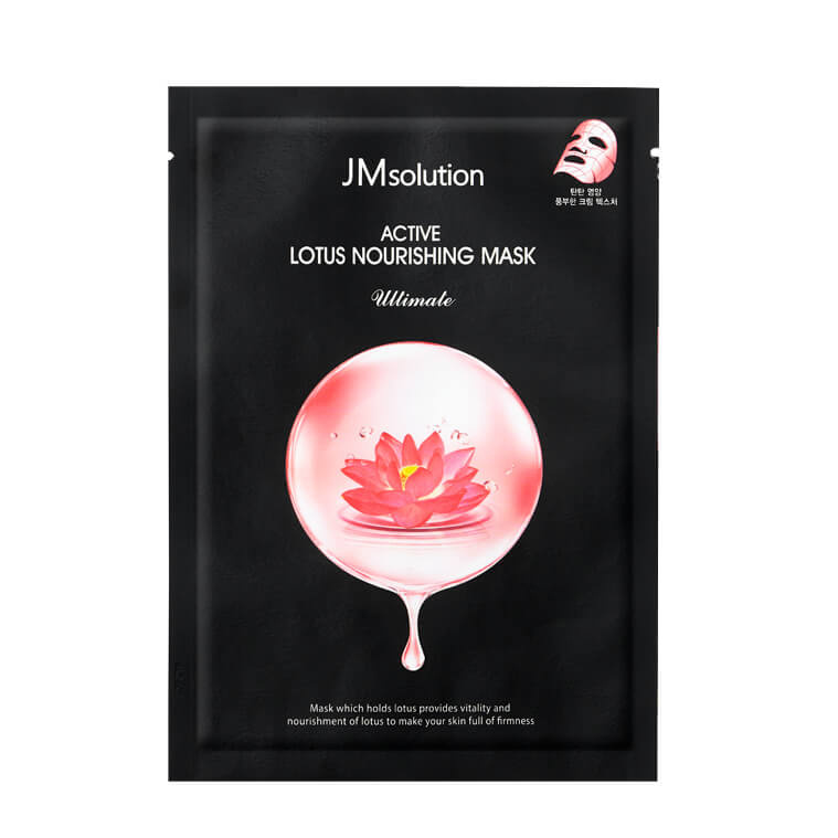Питательная маска с экстрактом лотоса, 30 мл | JMsolution Active Lotus Nourishing Mask Ultimate фото 1