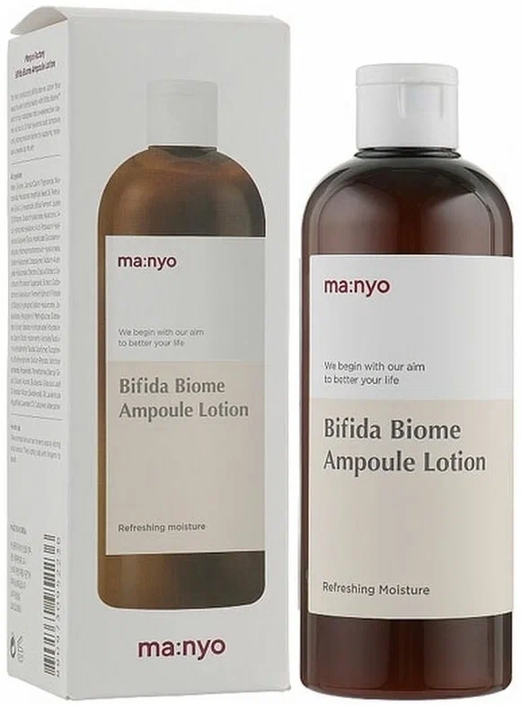 Питательный лосьон с бифидобактериями, 300 мл | Manyo Factory Bifida Biome Ampoule Lotion фото 1