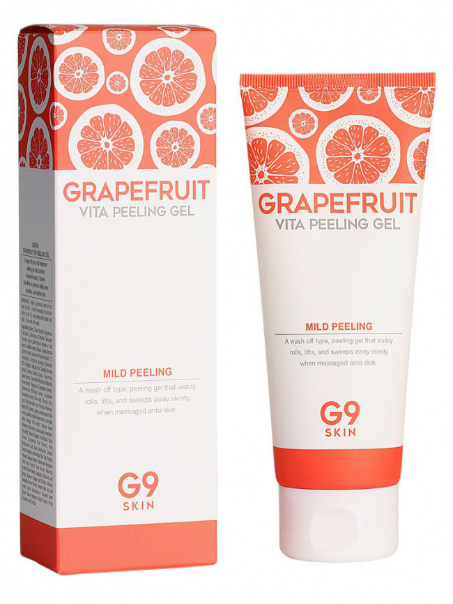 Гель-скатка для лица, 150 мл | G9SKIN G9 Grapefruit Vita Peeling Gel фото 1