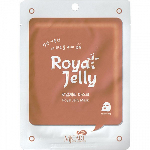 Маска тканевая с маточным молоком, 22 гр | MIJIN MJ on Royal Jelly mask pack фото 1