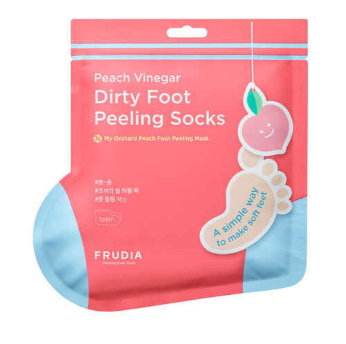 Пилинг-носочки для педикюра с ароматом персика, 40 гр | Frudia My Orchard Peach Foot Peeling Mask фото 1