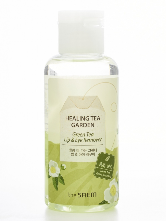 Средство для снятия макияжа с глаз и губ с экстрактом зеленого чая, 150 мл | THE SAEM Healing Tea Garden Green Tea Lip & Eye Remover фото 1