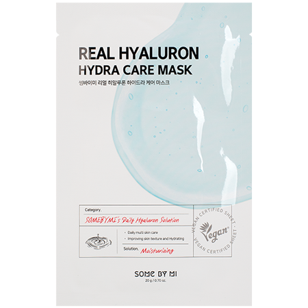 Маска тканевая с гиалуроновой кислотой, 20 гр | SOME BY MI Real Hyaluron Hydra Care Mask фото 1