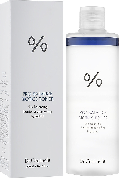 Тонер с пробиотиками, 300 мл | DR.CEURACLE Pro-Balance Biotics Toner фото 1