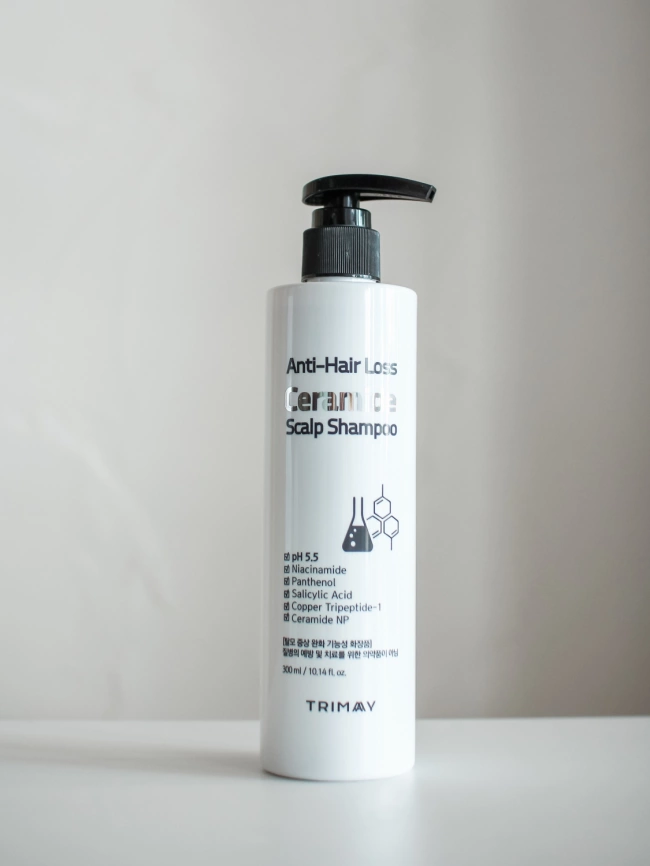 Шампунь с керамидами, 300 мл | TRIMAY Anti-Hair Loss Ceramide Scalp Shampoo фото 2