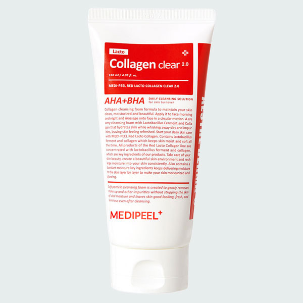 Пенка для умывания с коллагеном версия 2.0, 300 мл | Medi-Peel Red Lacto Collagen Clear 2.0 фото 1