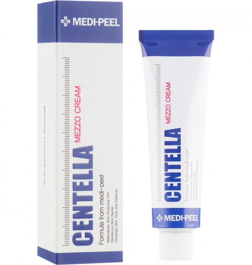Успокаивающий крем для лица с центеллой азиатской, 30 мл | Medi-Peel Centella Mezzo Cream фото 1