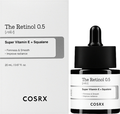 Масло для лица с ретинолом, 20 мл | COSRX The Retinol 0.5 Oil фото 1