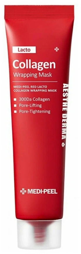 Маска-пленка с гидролизованным коллагеном, 70 мл | Medi-Peel Red Lacto Collagen Wrapping Mask фото 1